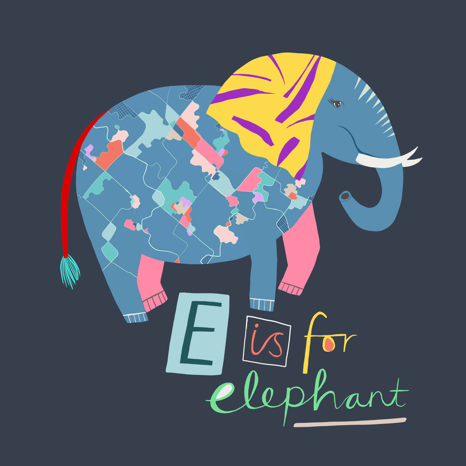 E is for Elephant – Tasha Goddard